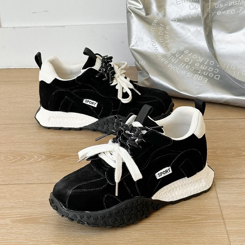 AIYUQI Women's Sneakers Shoes with Increased Height and Non-slip Design, Women's Training Shoes, Female Casual Shoes