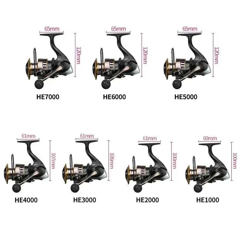 Okuma NEW Fishing Reel Spinning Reel Metal Reel Cup 12KG Max Drag Power Spinning Wheel High Speed Adapt to Any Water BodyXJ241209