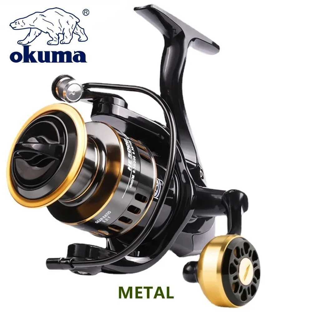 Okuma NEW Fishing Reel Spinning Reel Metal Reel Cup 12KG Max Drag Power Spinning Wheel High Speed Adapt to Any Water BodyXJ241209