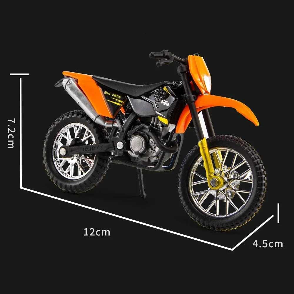 450 SX-F alloy motorcycle model 1 18 Diecasts portable racing finger motorcycle simulation series childrens toys X241209