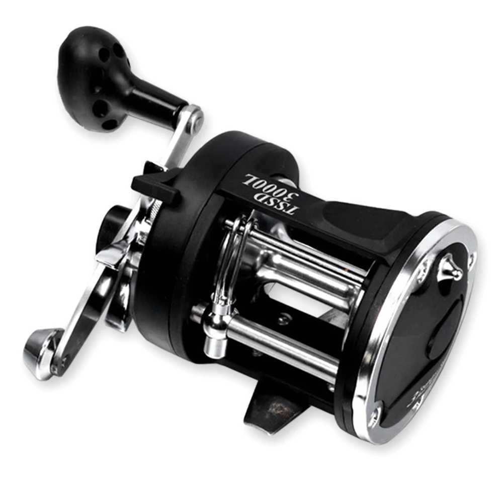 Boat Sea Fishing Reel Trolling Fishing Reel Right Hand Drum Fishing Wheel Precision and Low Noise Fishing Reel for AngrXJ241209
