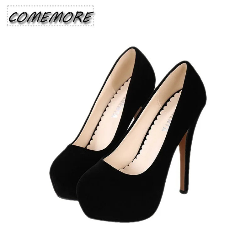 Super High Heel Womens Shoes Waterproof Platform Shoes Nightclub Fine with Sexy Spring Large Size High Heel Wedding Shoes 35-46 241209