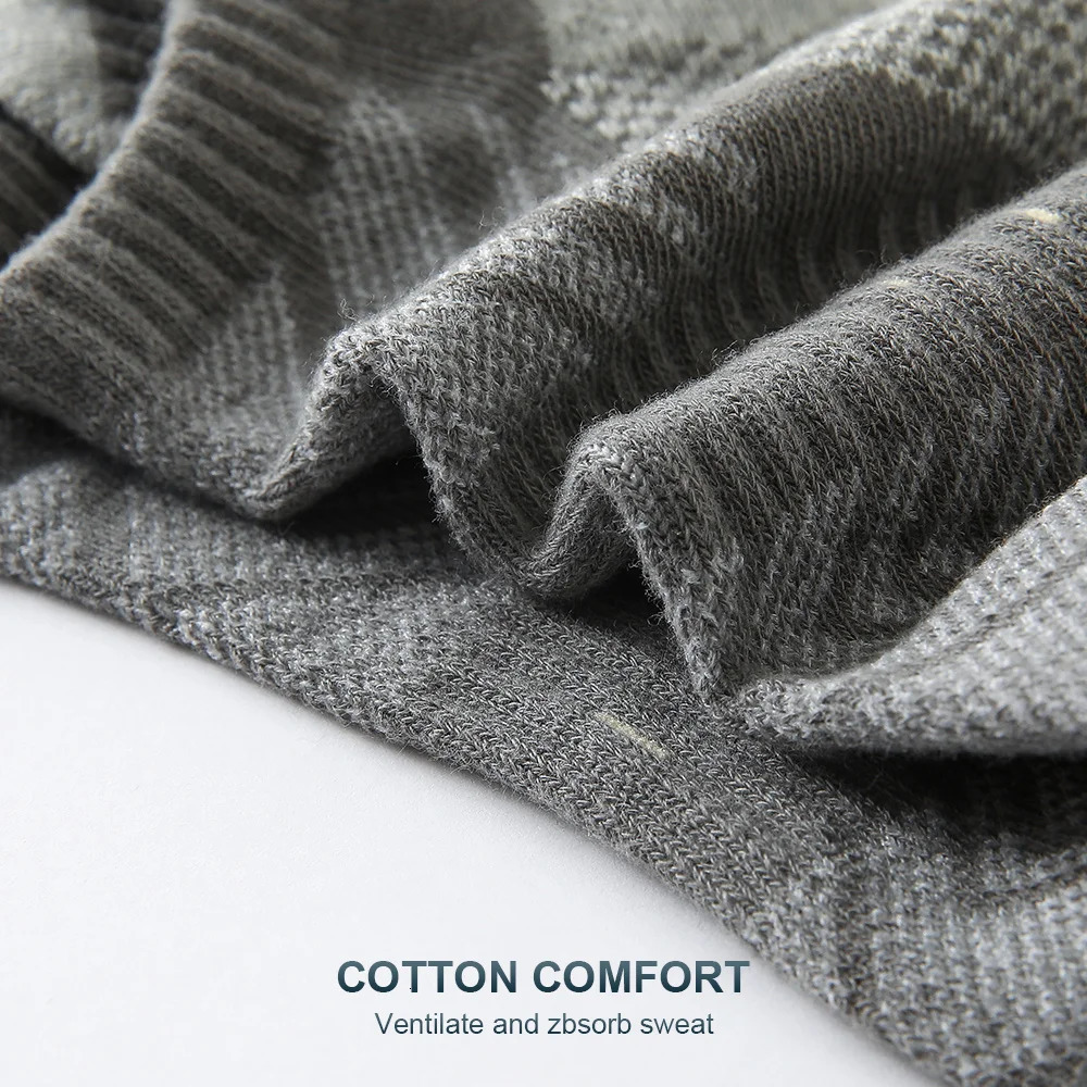 6 pairs/batch mens sports socks breathable outdoor running cushioning thick basketball socks cotton training short tube socks 241206