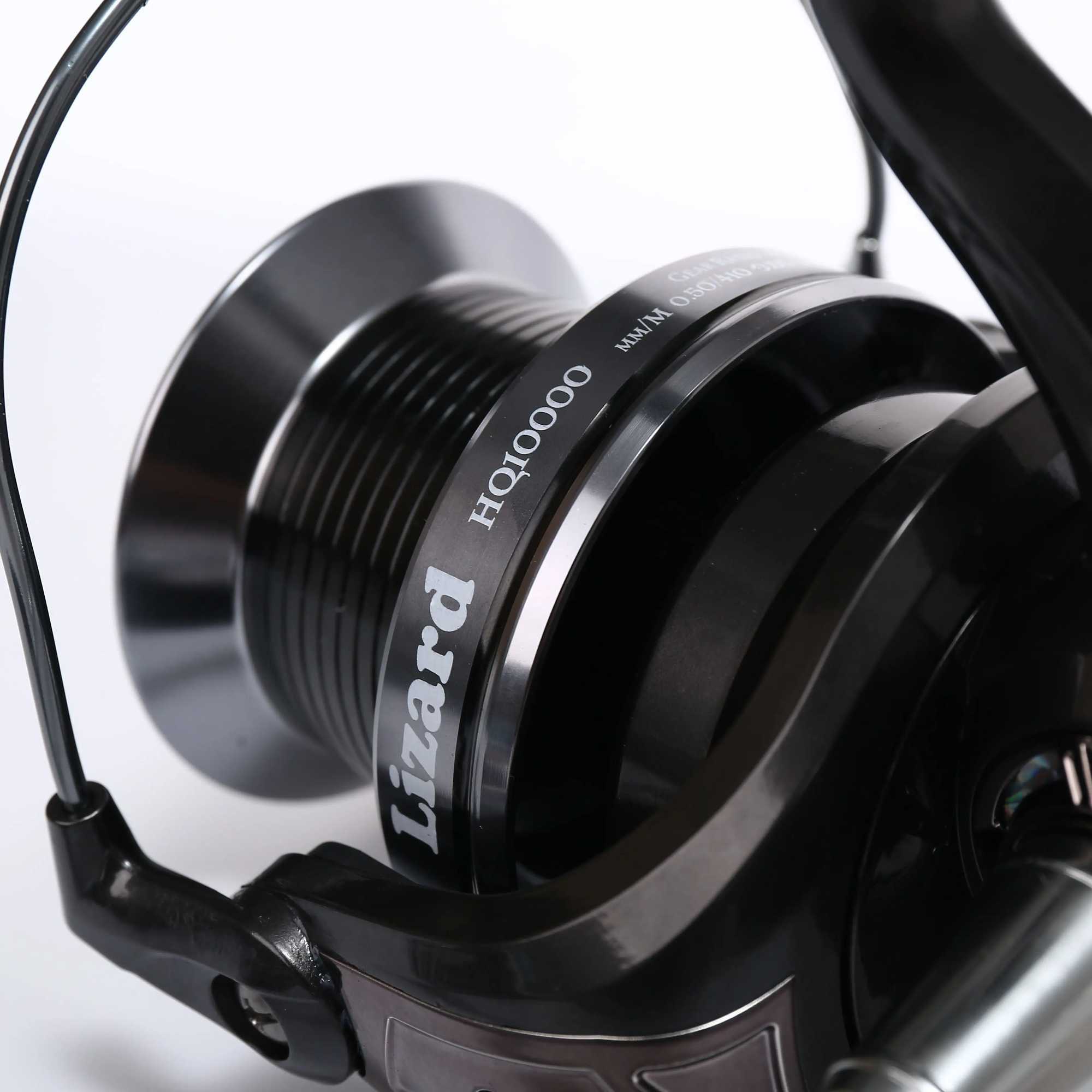 Lizard-Full Metal Spool Jigging trolling Long Shot Casting Carp and Salt Water Surf Spinning Big Sea Fishing Reel 9000SeriesXJ241209