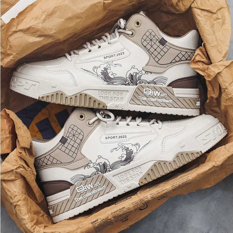 Mens Summer Casual Running Designer Leather Sneakers Outdoor Light Hiking for Men Vcanize Sport Shoes