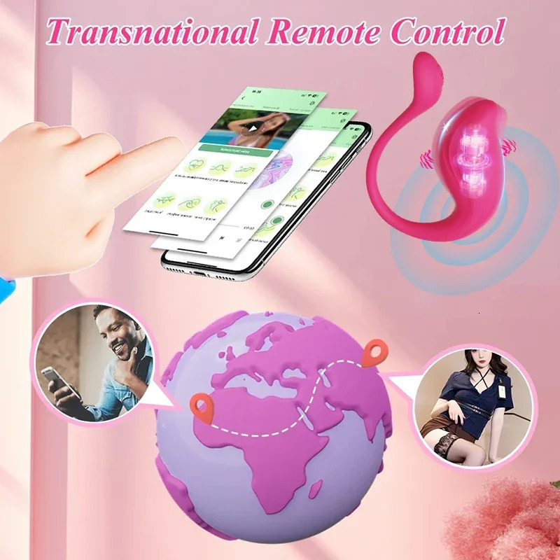 YEAIN Remote Control APP Dildo Vibrator Female Wireless Wear Panties Egg Vibrating G Spot Clit Stimulator Massager 241209
