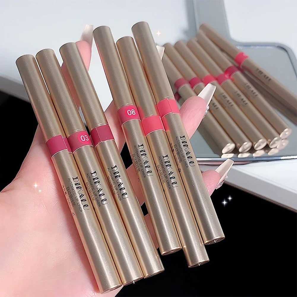 Waterproof Auto Lip Liner Pencil Long Lasting Smooth Application Mechanical Lip Liner Pencil Makeup for WomenXJ241209