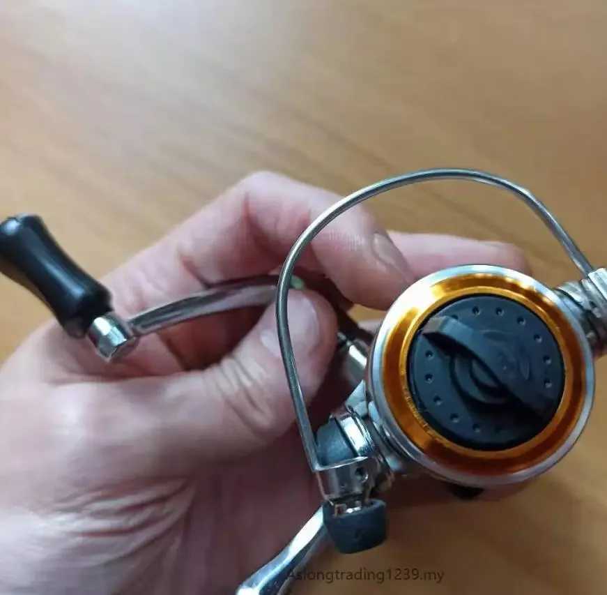 Best Full Metal Mini Fishing Reel Small Size Spinning Reels All metal Spool Wheel Ice Raft Lure Bait Casting Wheels TackXJ241209