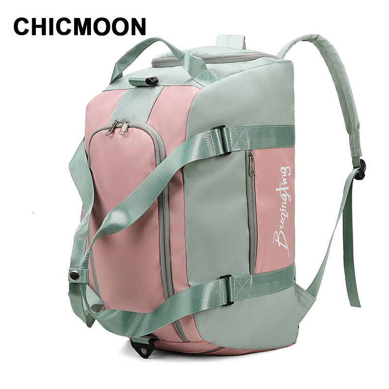 Multi Functional Backpack Fashion Shoulder Sports Fiess Lage Dry Wet Separation Men's And Women's Travel Gym Yoga Bag