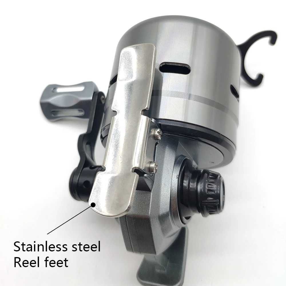 Spincast Reel Metal Spool PX39 6+1BB Fishing Outdoor Lure Slingshot Bow Shooting Fish with 8 strands PE line 85mXJ241209