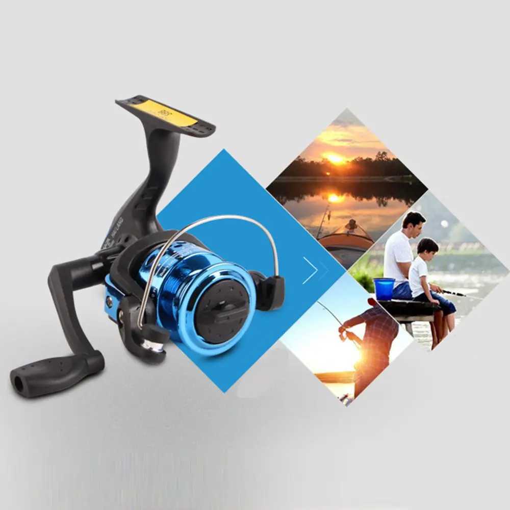 Portab Drag Fish Wheels Ultralight Fishing Reel Gear Ratio 5.2 1 Spinning Reel With 60m Fishing Line Angling SuppliesXJ241209