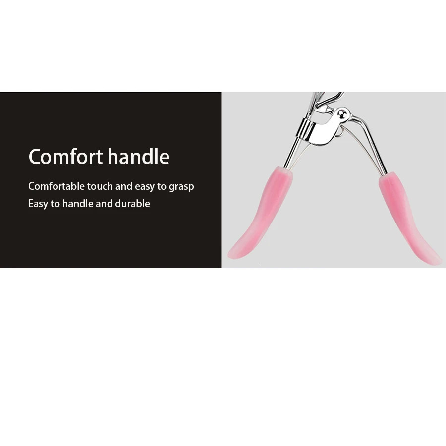 Silicone Handle Eyelash Curler Practical Eyelash Curler Wide Angle Curler Suitable For Beginners In Beauty And Makeup Tools 241209