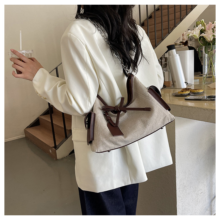 2025 Designer Free designer 3 shipping bag Shoulder Bags Canvas Splicing Large Capacity Tote black Underarm Bag Fashion