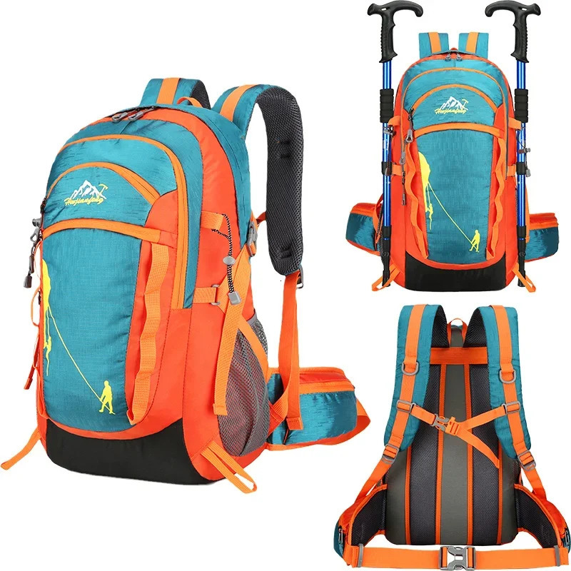 Outdoor Sports Short Distance Trip Backpack Mountaineering Duffel Bag Camping Travel Knapsack Climbing Hiking Hydration 241209