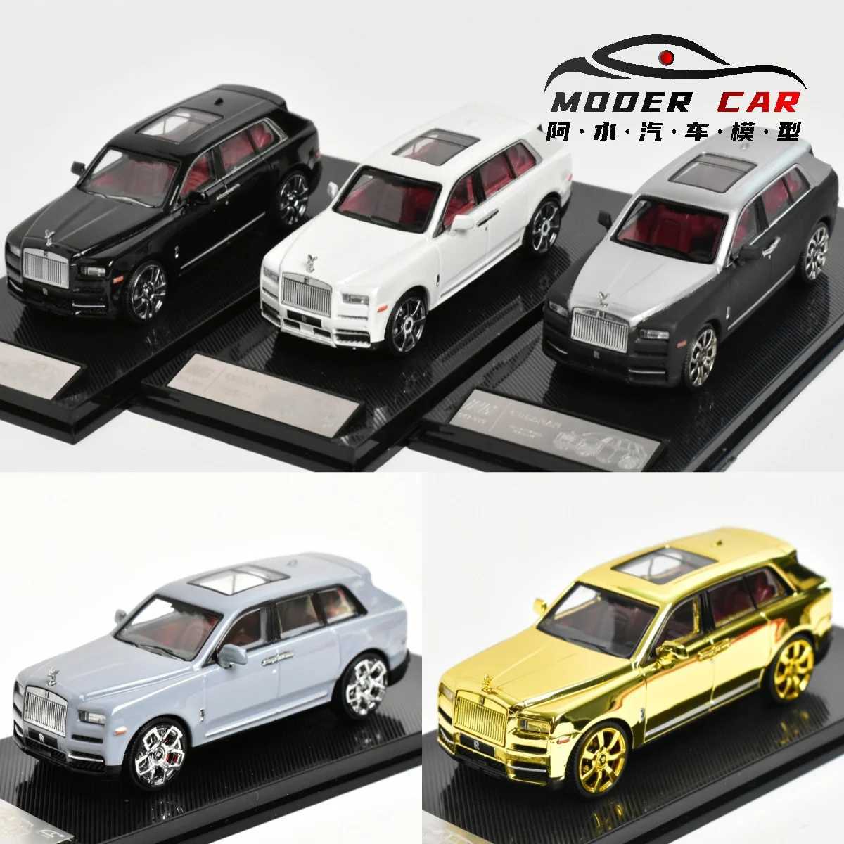 ING 1 64 Cullinan SUV Diecast model car X241209