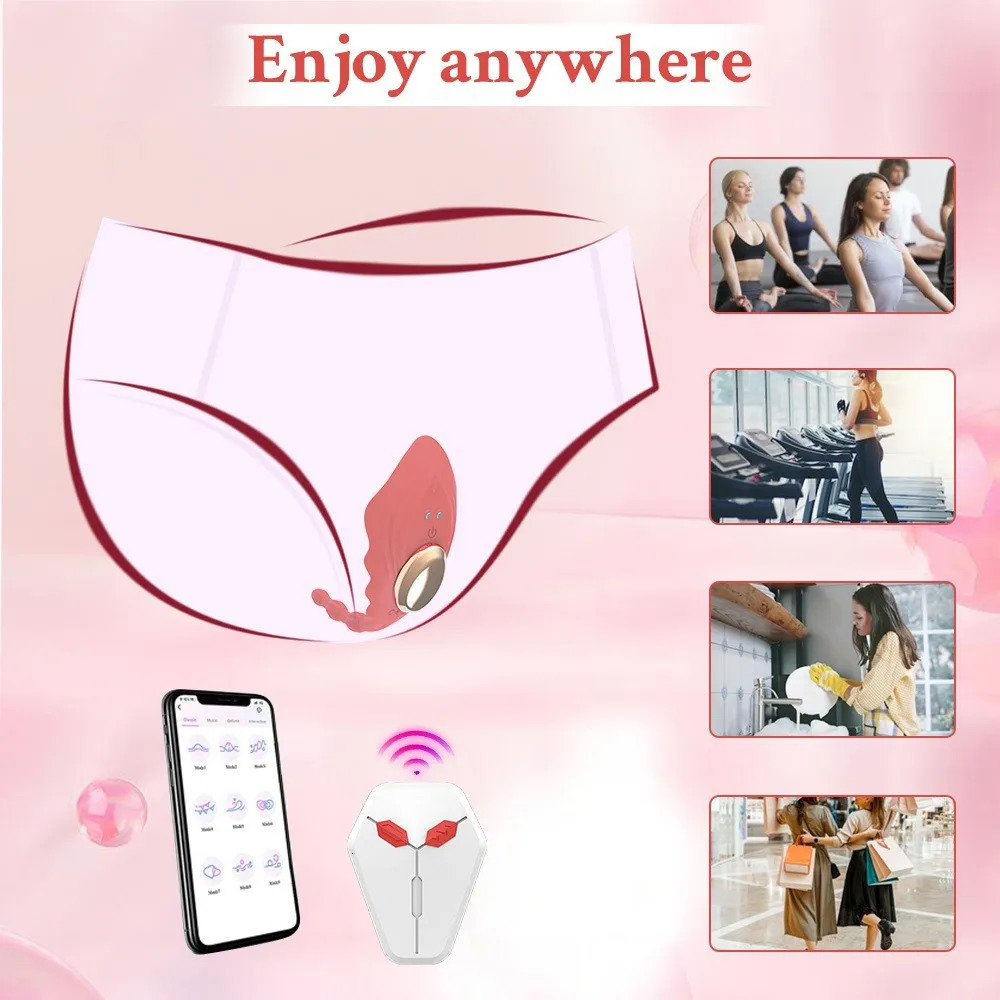 Wireless Bluetooth Anal Vibration Dildo Vibrator for Women APP Remote Control Wear Vibrating Egg Clit Female Sex Toys for Adults 241209