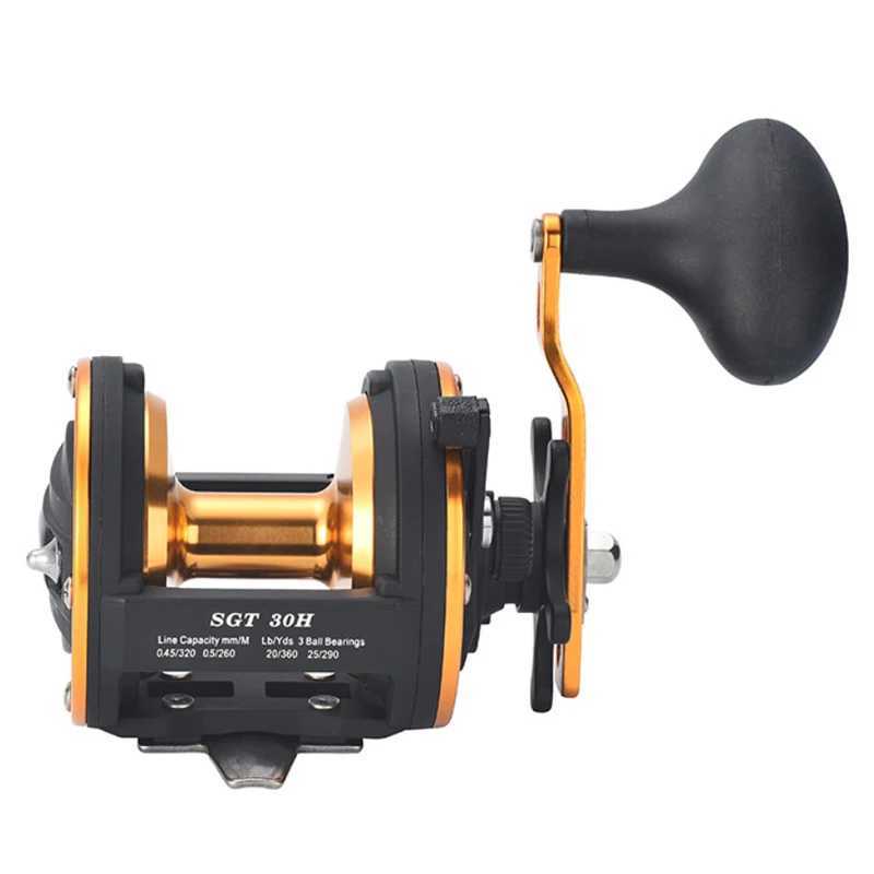 SGT30H/SGT50H Series 6.0 1 Fishing Coil 3+1BB Aluminum Alloy Spool Sea Bass Drum Fishing Reel 25KG Max Drag Fishing TackXJ241209