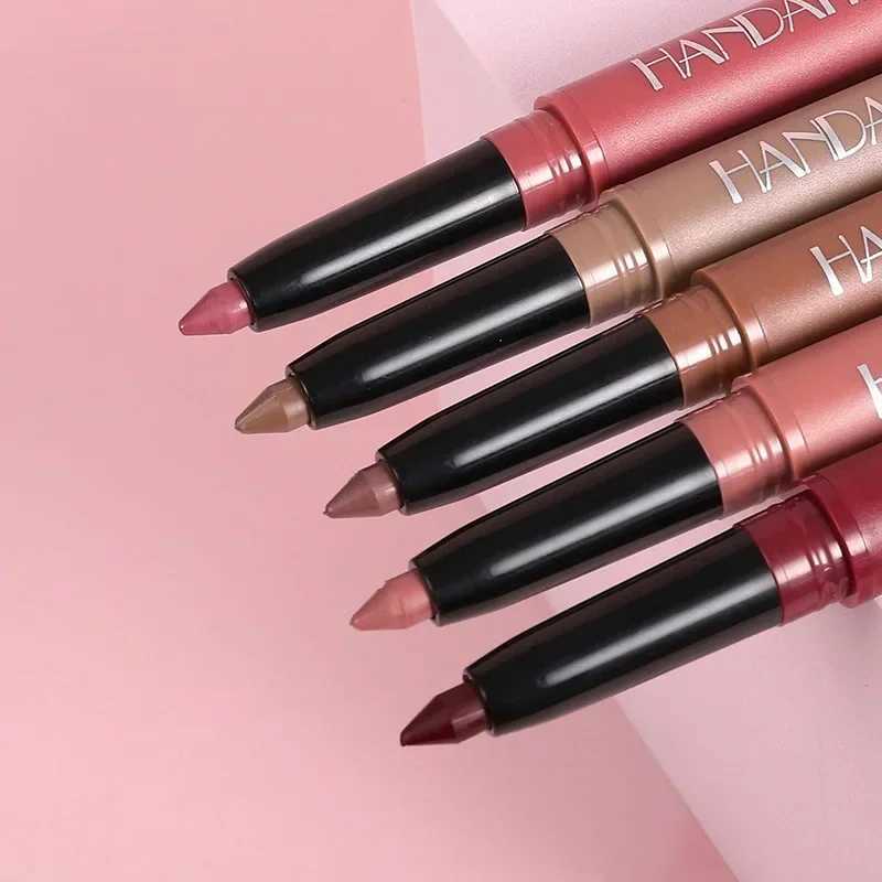 6 Color Lip Liner Pencil Long-lasting Waterproof Matte Lip Pen Natural High Pigmented Lipstick Pencil Lip Contouring CosmeticXJ241209