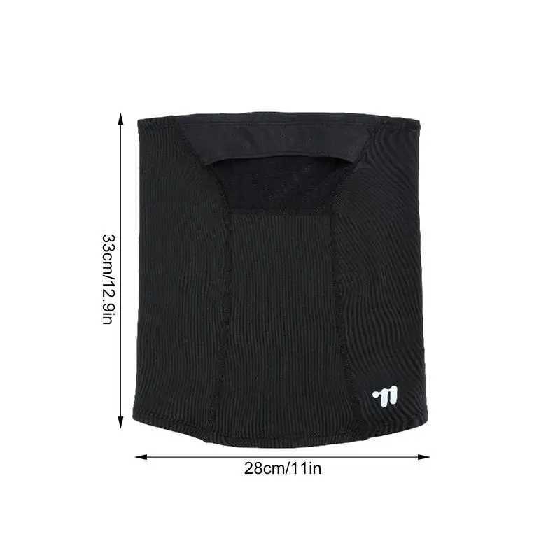 3pcsWinter Sports Thermal Bandana Half Mask Face Cover Hiking Cycling Training Snowboard Ski Neck Warmer Gaiter Tube Scarf Women MenXJ241209