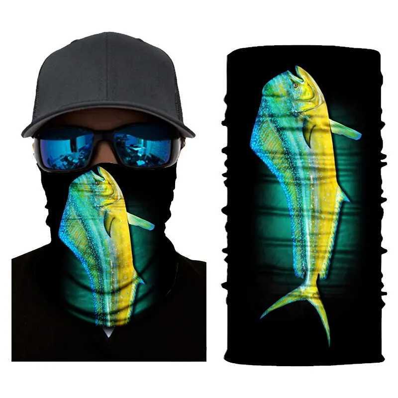 Seamless Scarfs 4PCS Fishing Sunscreen Face Masks UV Protection Windproof Breathable Neck Tubes Magic Bandana Buffs For CyclingXJ241209