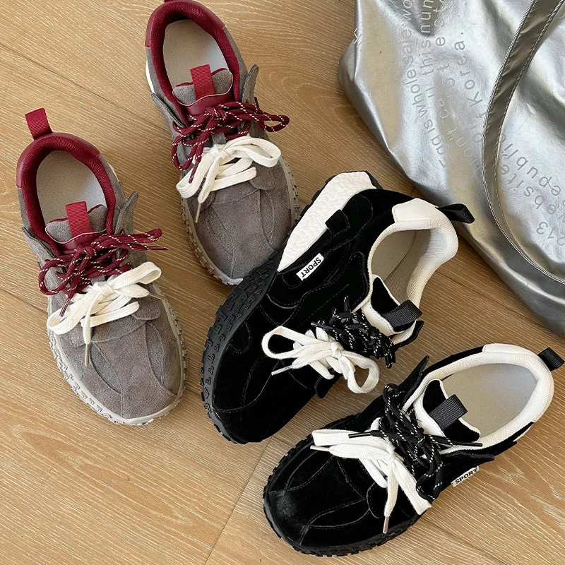 AIYUQI Women's Sneakers Shoes with Increased Height and Non-slip Design, Women's Training Shoes, Female Casual Shoes