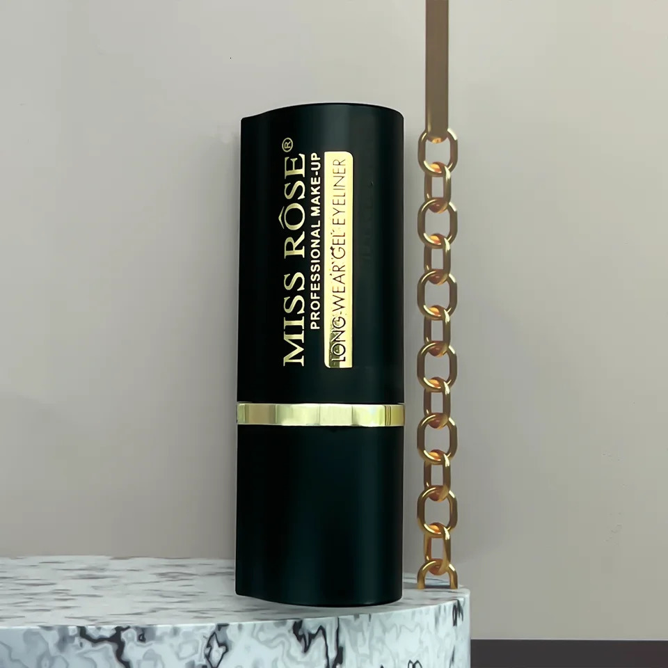 olid Eyeliner Cream Black Eyeliner Gel Stick Fast Drying Waterproof Eyeliner Dual Use For Dark Lip Liner Pen 241209