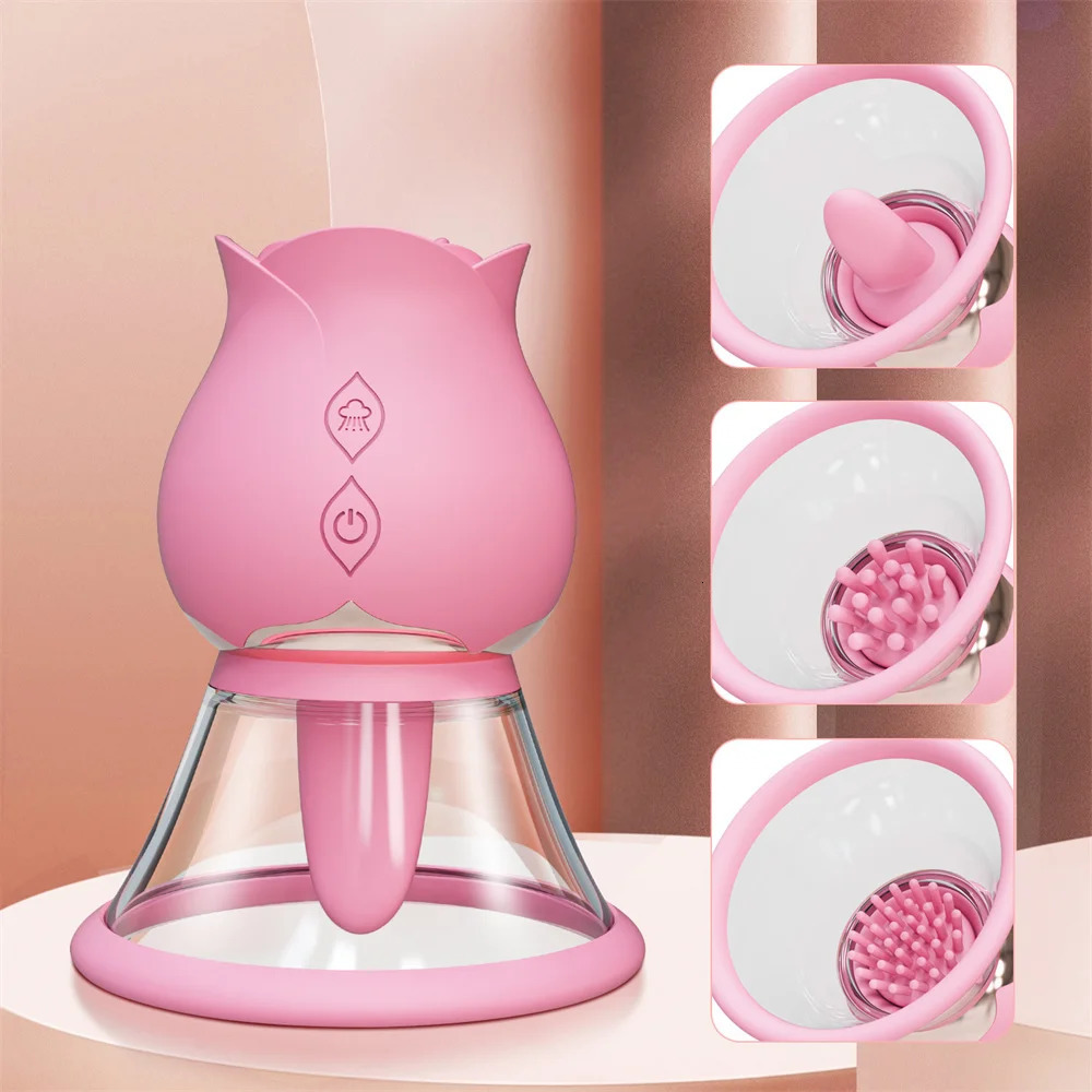 Clitoral Sucking Vibrator Adult Toys Licking Tongue Nipple Stimulator Vagina Massager Female Masturbation Sex Toy for Women 241209