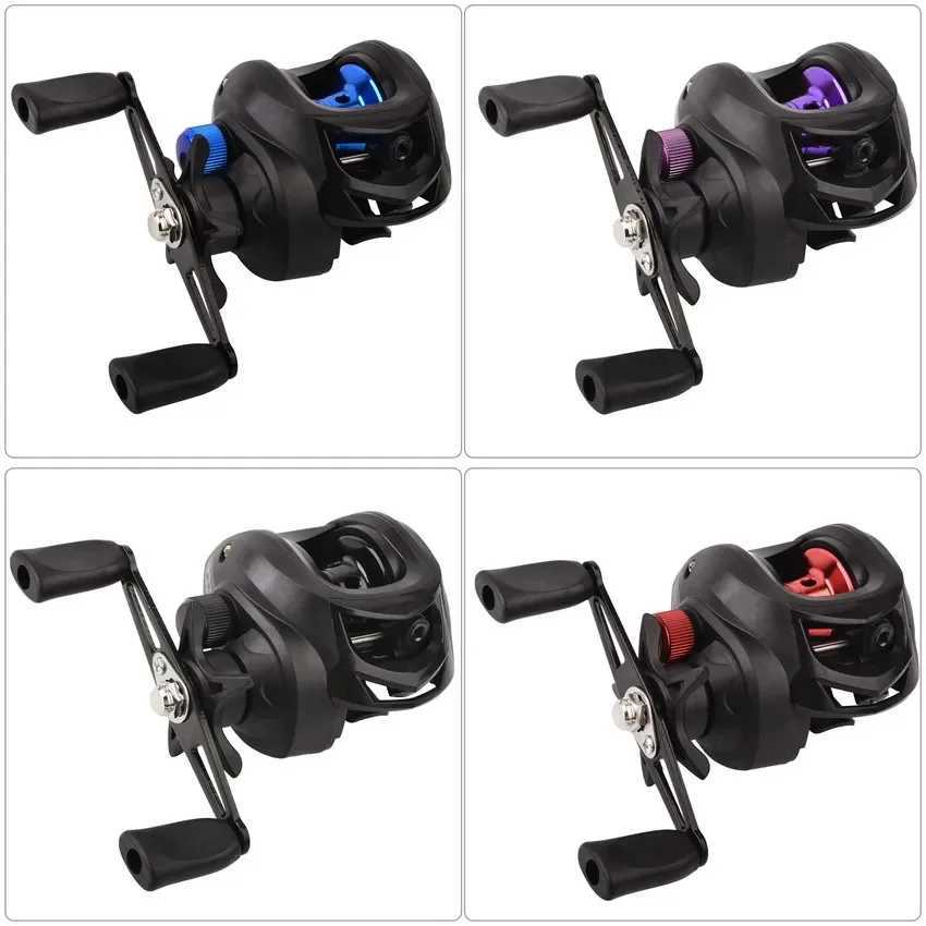 New Baitcasting Reel High Speed 7.2 1 Gear Ratio 19+1BB Fresh Saltwater Brake Syst Ultralight Reels Fishing WheelXJ241209