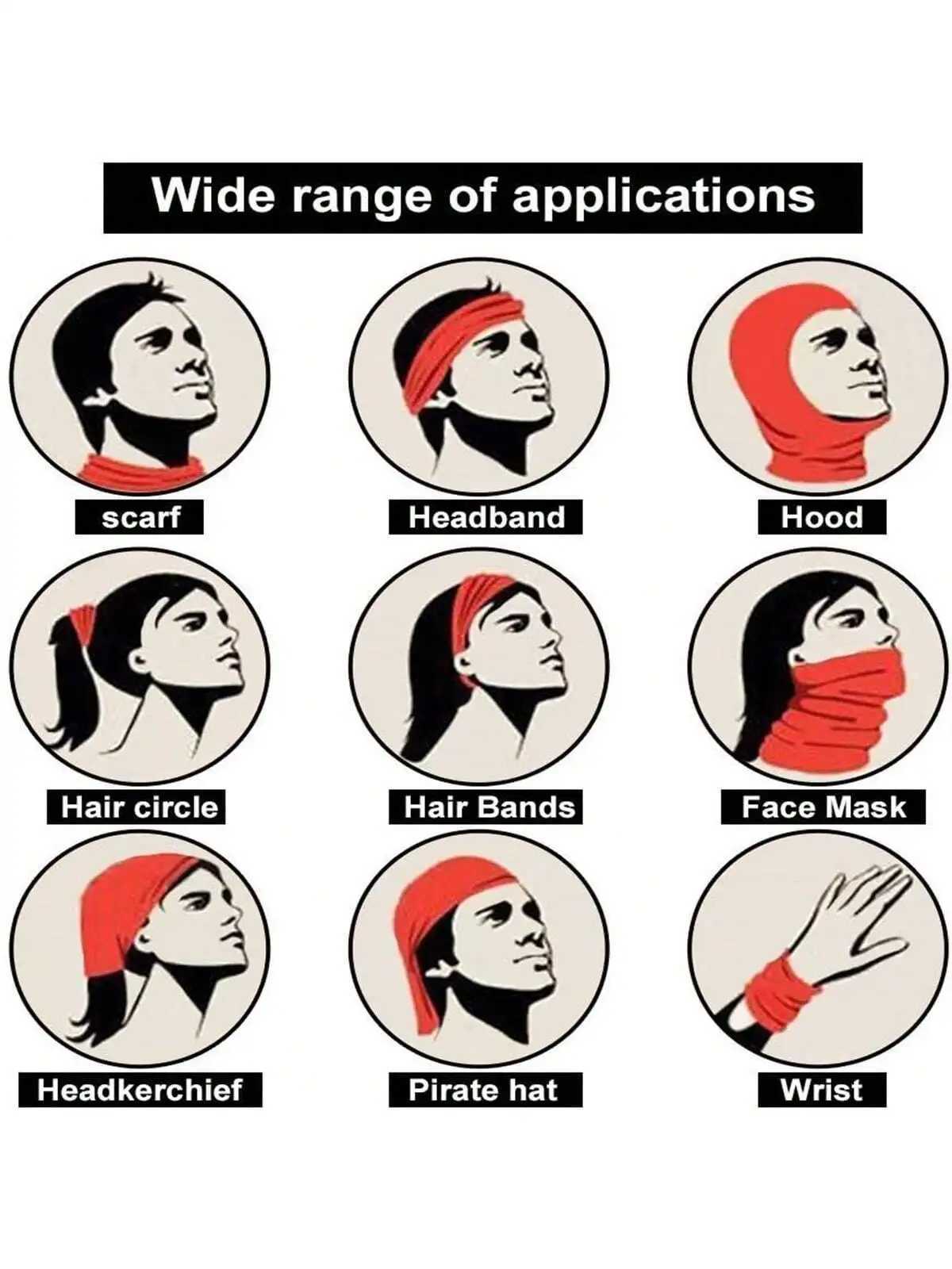 3pcs1PC Breathable Mask Skull Mask Seamless Balaclava Hat Headwear ScarfXJ241209