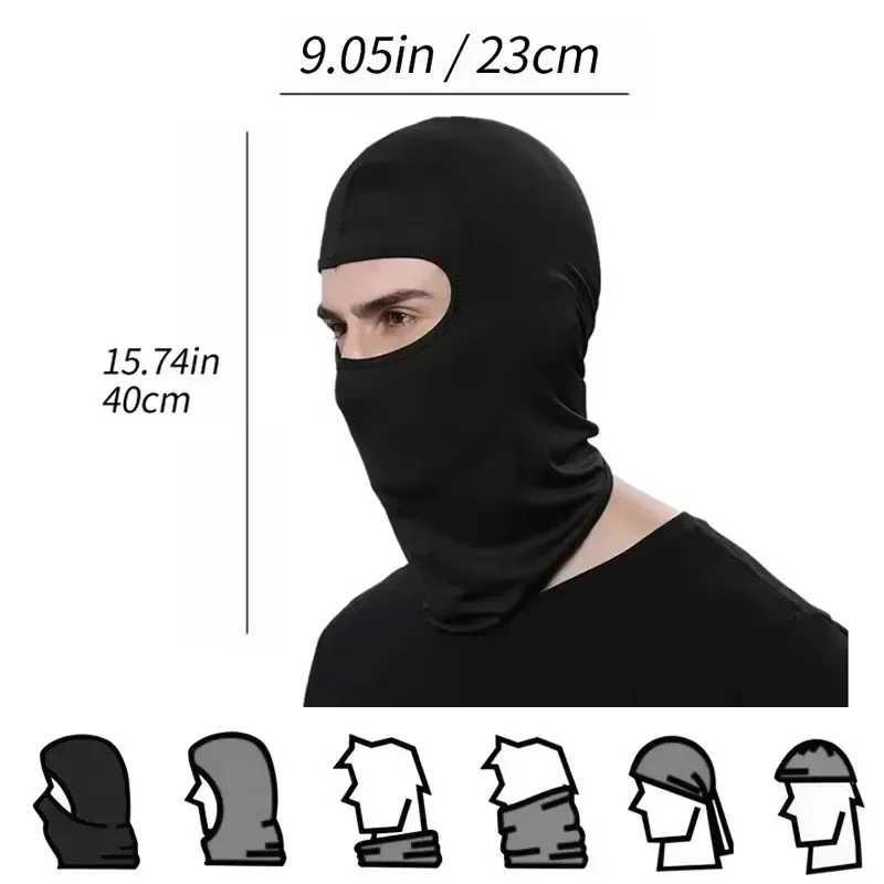 3pcsSummer Cycling Cap Balaclava Breathable Anti-UV Men Full Face Mask Bicycle Motorcycle Helmet Running Cooling Sport Gear BandanaXJ241209