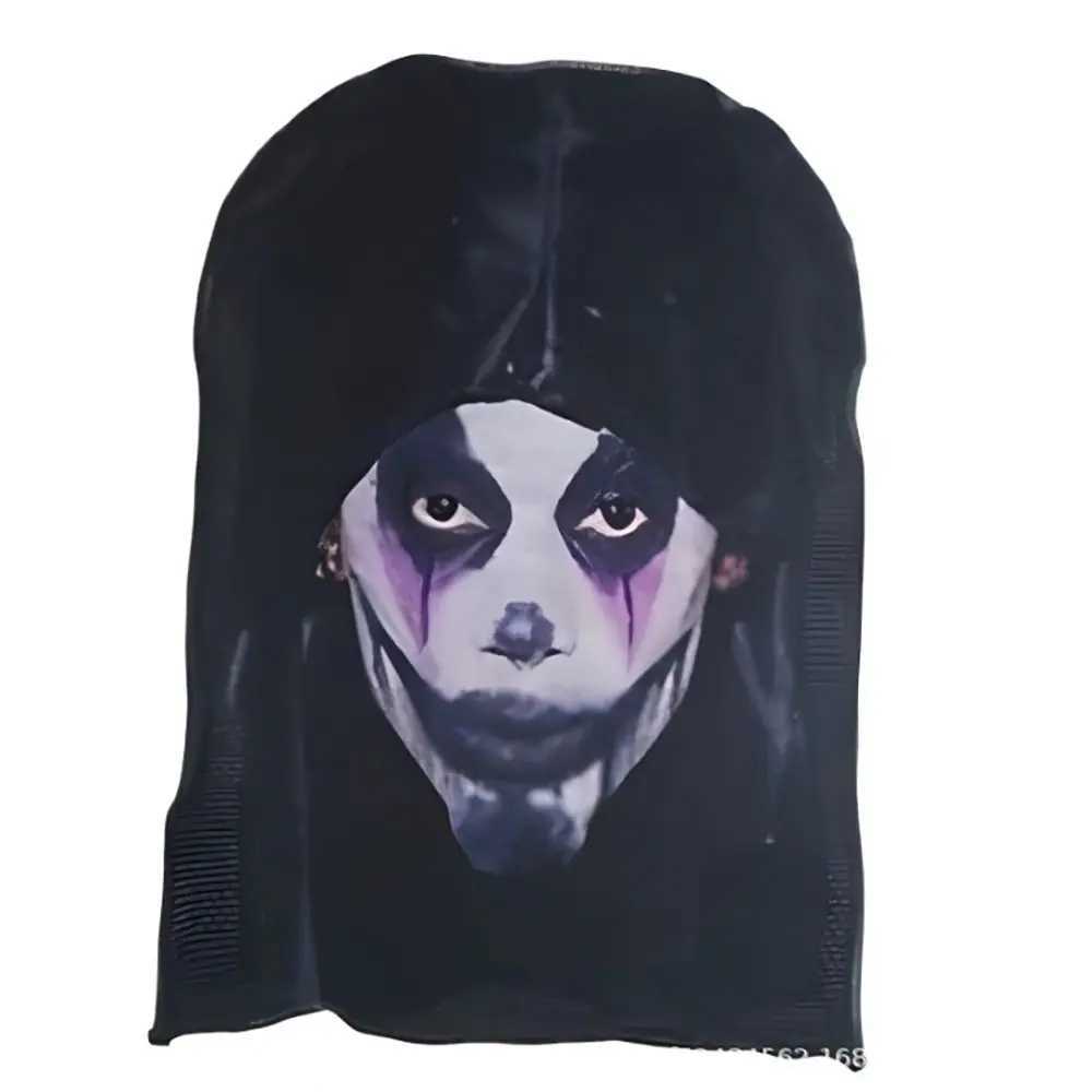 3pcsElastic Magic Face Mask Fashion Mesh Seamless Riding Scarf 3D Printed Funny HeadgearXJ241209