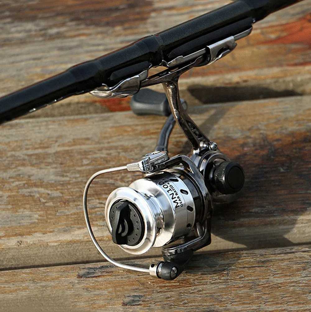 Power All Metal Mini Spinning Fishing Reel High Speed 4.3 1 Coil ft/Right Hand for Boat Rock Ice Fishing Lure Ultralight WheelXJ241209