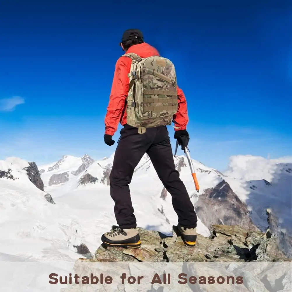 40L Camping Hiking Backpack Outdoor Tactical Backpacks Climbing Backpack 3D Outdoor Sport Trekking Rucksack Travel Bag 241209