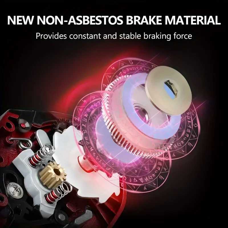 GLS Fishing Reel Max Drag 8KG Gear Ratio 7.2 1 Metal Line Cup 18+1BB Fishing Reel For Freshwater Saltwater baitcasting reelXJ241209