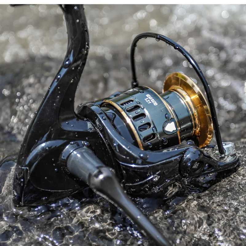 Fishing Reel HE7000 Spinning Reel Max Drag 10kg 5.2 1 High Speed Metal Spool Spinning Reel Carp Reel Fishing AccoriesXJ241209