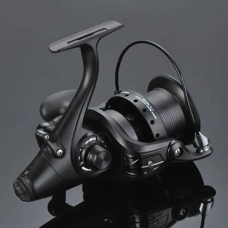 12+1 BB Spinning Reel Carp Fishing Reel with Front and Rear Doub Drag ft Right Interchangeab for Saltwater FreshwaterXJ241209