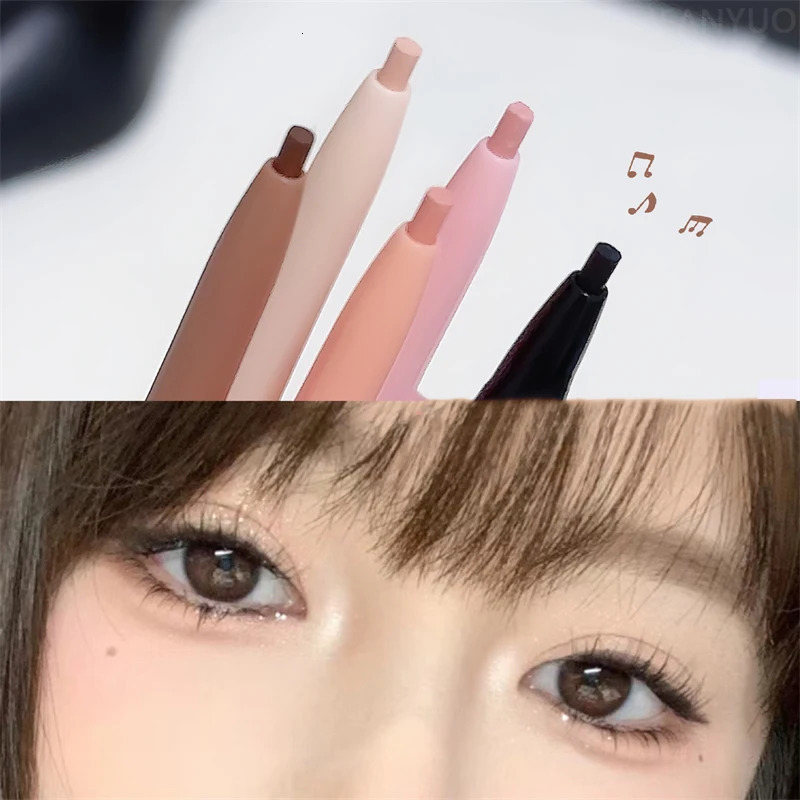1PC Lying Silkworm Eyeliner Gel Pen Smooth Long Lasting Matte Eyeliner Waterproof Eye Liner Gel Pencil Quick Dry Korean Makeup 241209
