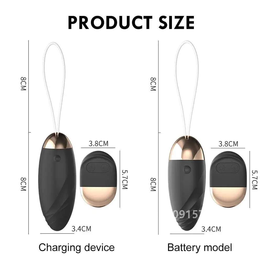 Kegel Ball Wireless Remote Control Vibrating Egg Clitoris Stimulator Vaginal Massage Ball G- Spot Vibrators Sex Toys for Woman 241209