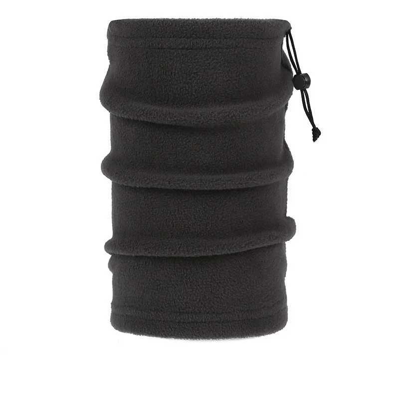1 Pcs Winter Adults Drawstring Fleece Neck Sleeve Scarf Men Women Windproof Tube Scarves Face Snowboard Ski Cycling ScarvesXJ241209