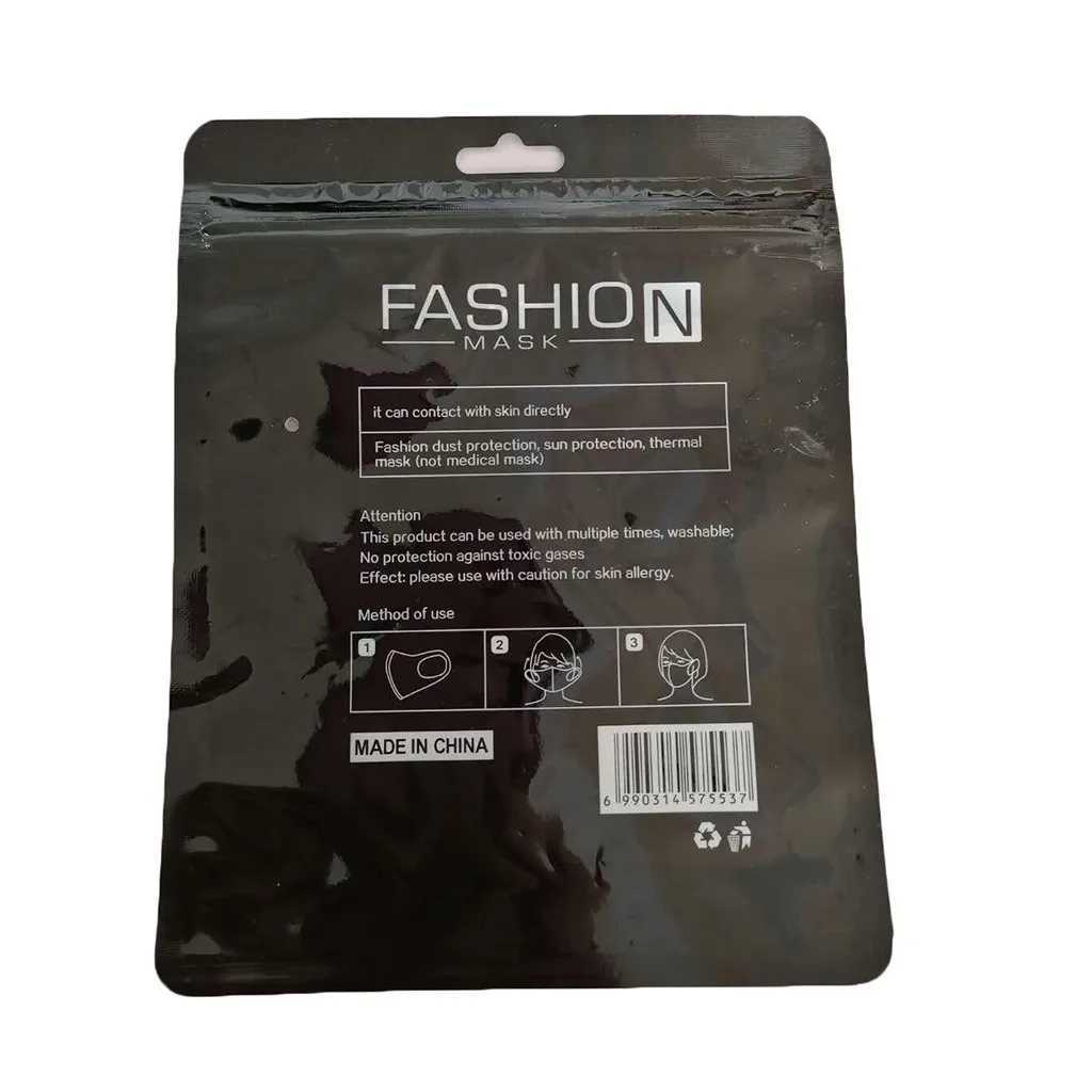 3pcs1pc Reusable Washable Cotton Mouth Face Masks Mouth Cover Mouth Muffle Face Shield Breathable Protective Mascarillas FacialesXJ241209