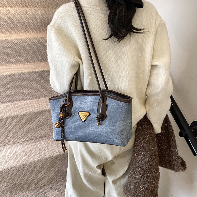 Free Shipping Free Shipping Designer Shoulder Bags Tote For Women Commuting PU Black Large Capacity Shoulder Bag Designer Bag Luxury Bag Tote Bag