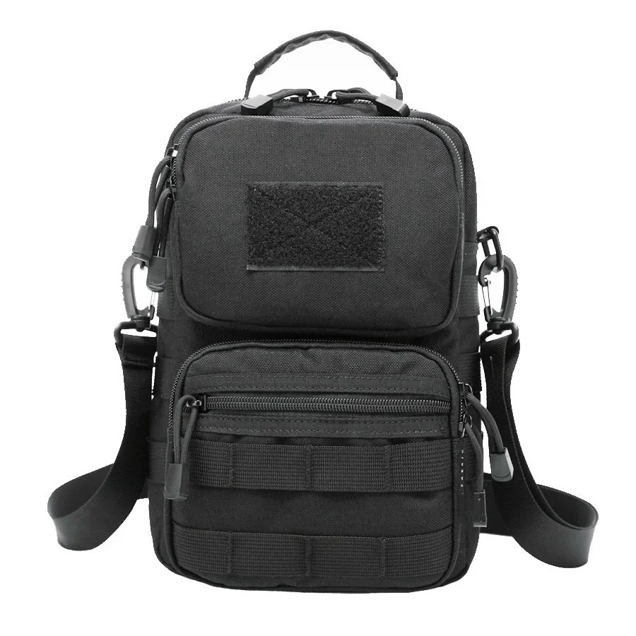 Outdoor Hiking Single Shoulder Backpack Camouflage Army Waterproof Sports Bag 241209