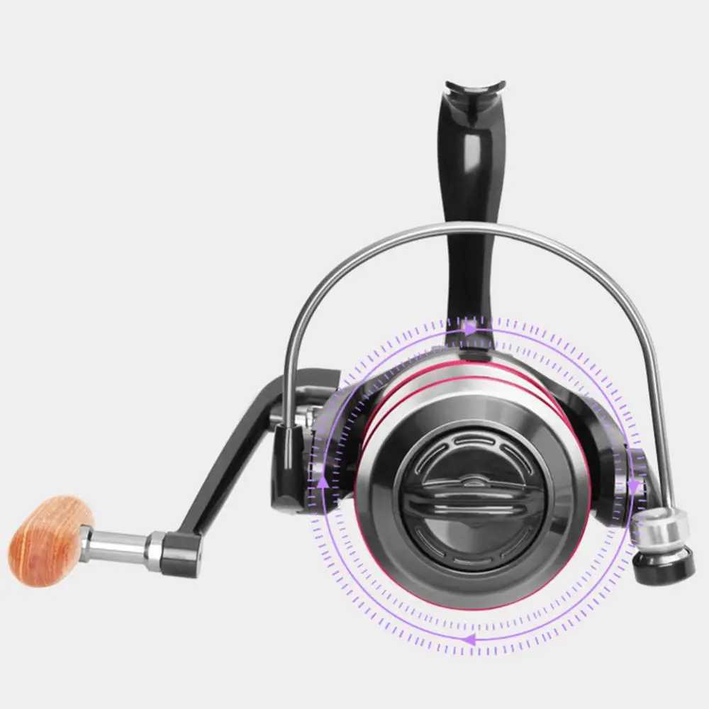 500-7000 12BB High Speed Gear Ratio Metal Spinning Fishing Reel Fish Durab High Strength Without Distortion Fishing TackXJ241209