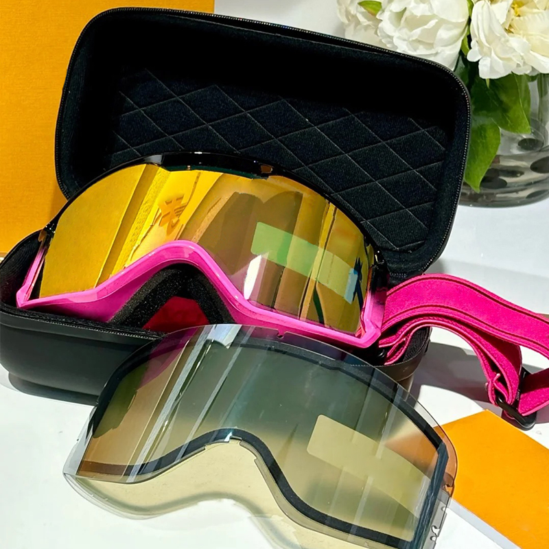 Sunglasses Gradient Lens Designer Womens Mens Winter Outdoor Sports Ski Goggles Skiing Sun Glasses UV400 Protect eyes