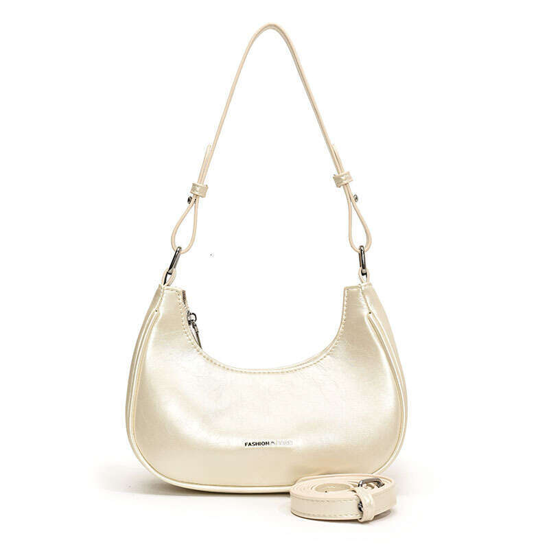 New high-end underarm for women, Korean version of small fresh shoulder crossbody bag, simple temperament, hand-held dumpling bag
