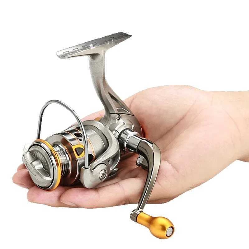 Mini DC150 Series Super Powerful 12+1BB Spinning Fishing Reel 5.2 1 Gear Ratio Metal Mini Durab Fishing Coil baitcasting reelXJ241209