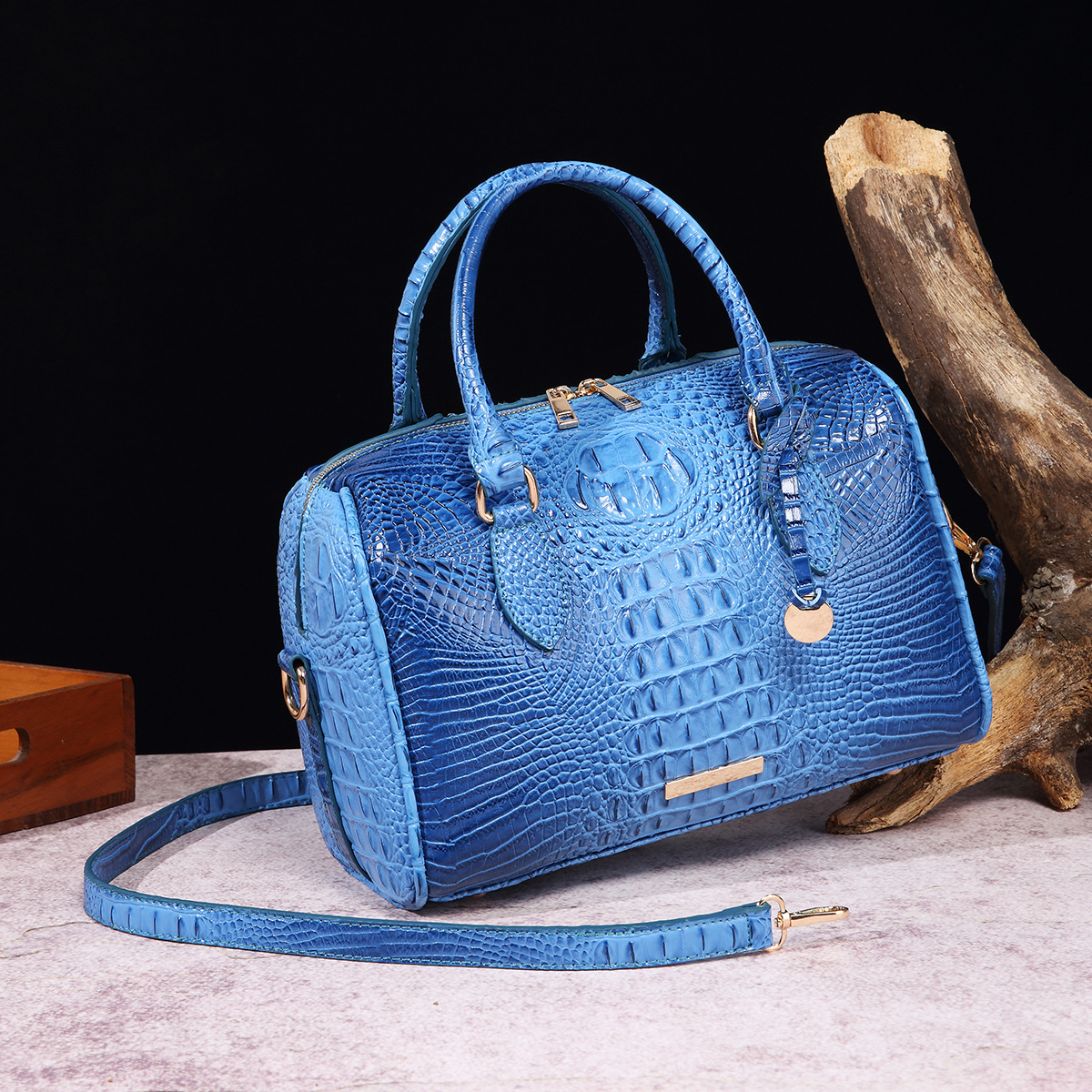 Hand Purses for Women Handbags Medium Top Handle Satchel Shoulder Bag Crossbody Handheld Crossbody Women's Bag Multi color Crocodile Pattern Brah