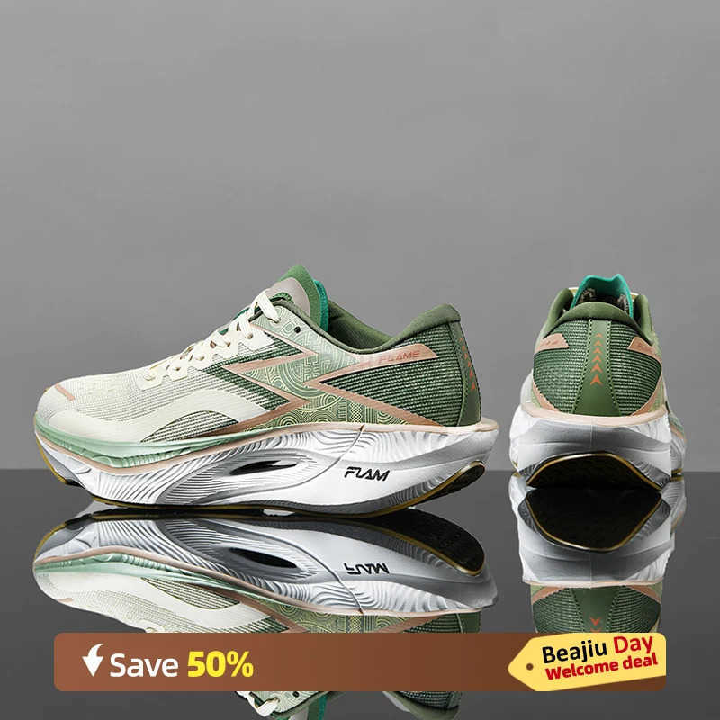 Marath Air Cushi Men Sports Running Shoes Carb Plate Breathable Lightweight Wens Cfortable Athletic Nskid Sneakers Z250318