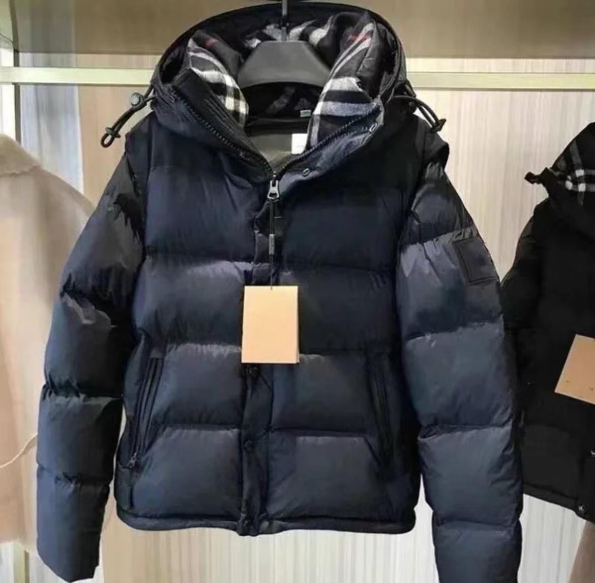 Designer Jacket Cotton Warm Mens Coat Puffer Jackets Letter Print Clothing Couple Street Style Winter Winterjacke Down Parka Waterproof Asian Size M-5XL