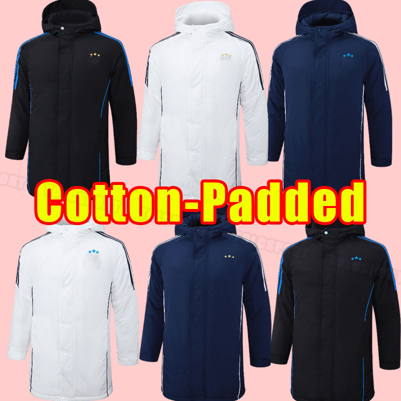 Cotton-Padded Hooded Jacket 24 25 Argentina Soccer tracksuits DYBALA MESSIs 2024 2025 LAUTARO MARTINEZ DI MARIA Football Shirt long sleeve jacket set coat training